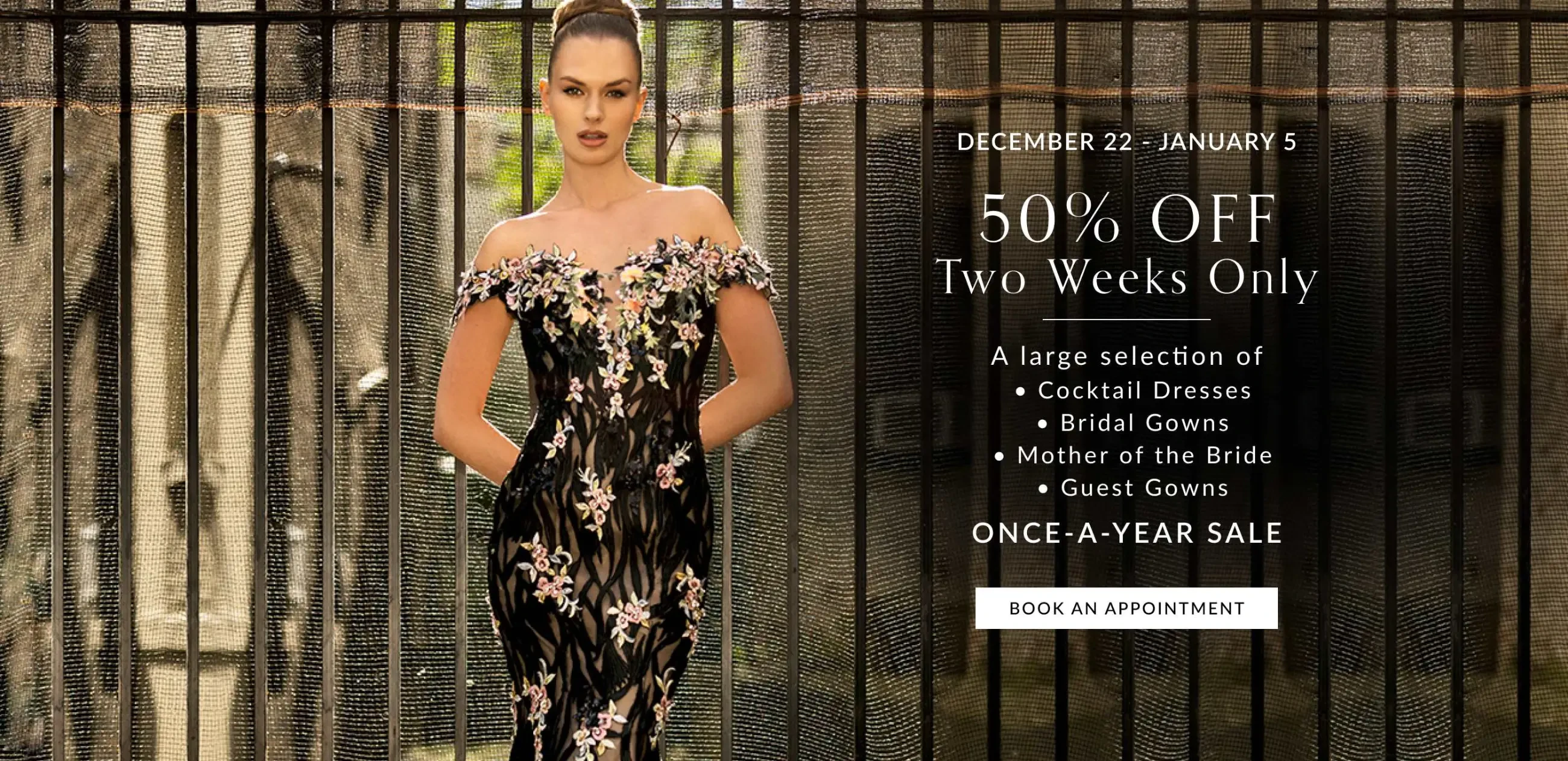 Two Weeks Only Desktop Banner